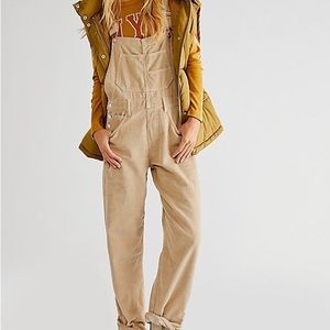 free people ziggy cord overalls